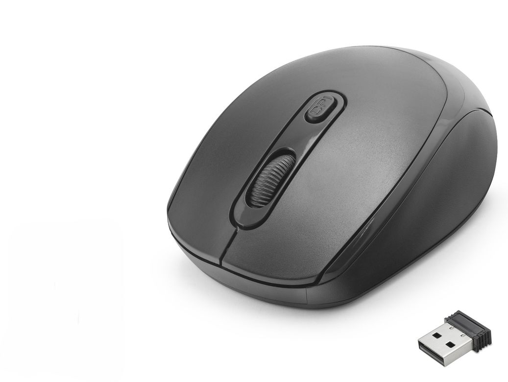 Kablosuz Mouse 1600 Dpi Siyah Q220