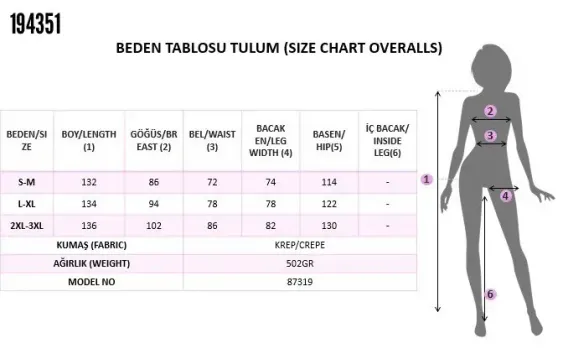Kadın Uzun Kollu Kruvaze önden Pileli Yakalı Uzun Janjan Tulum - S-M - Siyah