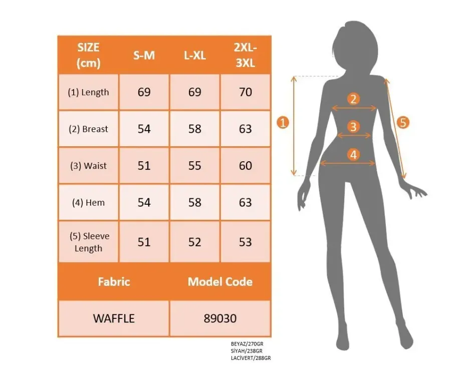 Kadın Uzun Kollu V Yakalı Waffle Bluz - L-XL - Siyah