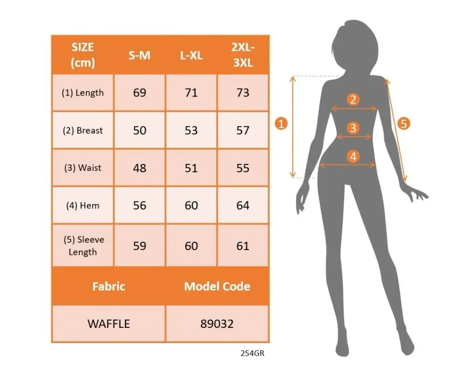 Kadın Uzun Kollu Yuvarlak Yaka Arkadan Düğmeli Waffle Bluz - XL - Zümrüt