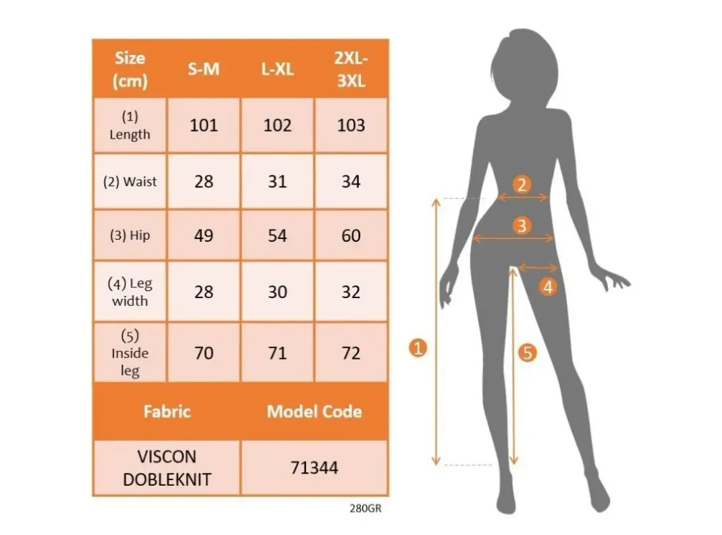 Kadın Yüksek Bel Yan şerit Detaylı Yırtmaçlı Viskon Iki Iplik Pantolon - 2XL-3XL - Lacivert