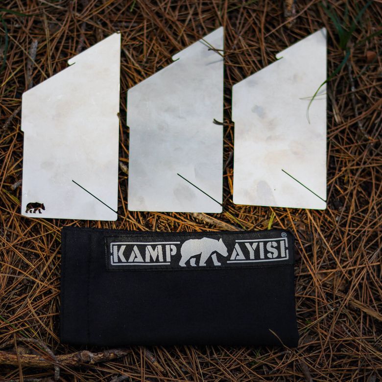 Kamp Ayısı® Coffdripp™ V60 Filtre Kahve Demlik: Katlanabilir Paslanmaz Çelik Kahve Dripper