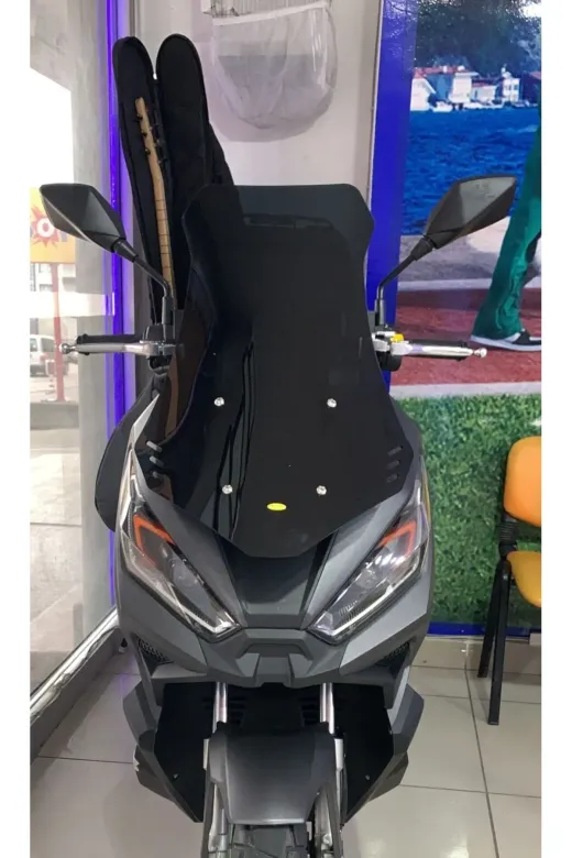 Kanuni Seha 250 Ön Cam 2022-2026 Model 55cm Siyah Renkli 4mm KISA