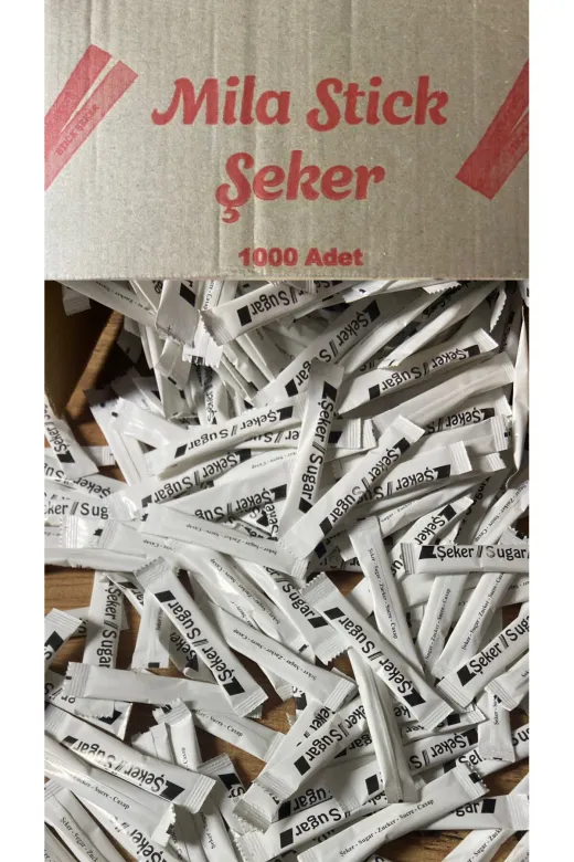 Kapital plastik stick seker ikramlık Stick Şeker 1000 Adet