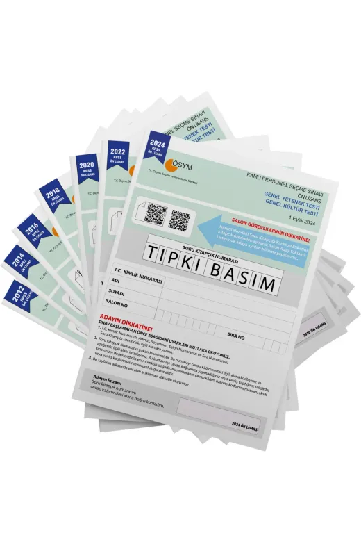 KARA KUTU YAYIN KPSSönlsansTIPKI6LI4048 2026 Kpss Ön Lisans Ösym Çıkmış Soru Tıpkı Basım 7Li Deneme Paketi Türkiye Geneli Dijital Çözümlü