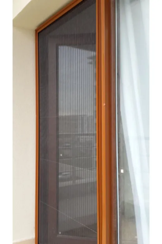 KARABEYOĞULLARI 022155643987231 Beyaz Plise Sineklik Akordiyon Sürgülü Pileli Sineklik Kapı Ve Pencere