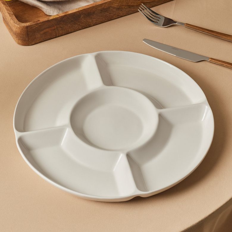Karaca dghjhjgjhhjh Basic Bölmeli Sunumluk 30 Cm