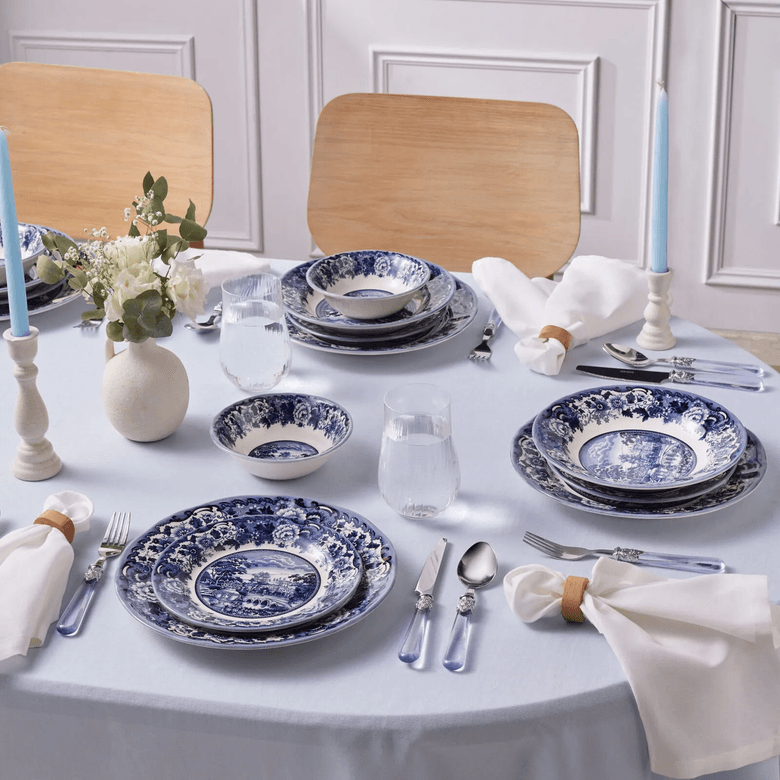 Karaca dgjhgkjhkj Old Town 24 Parça 6 Kişilik Yemek Takımı