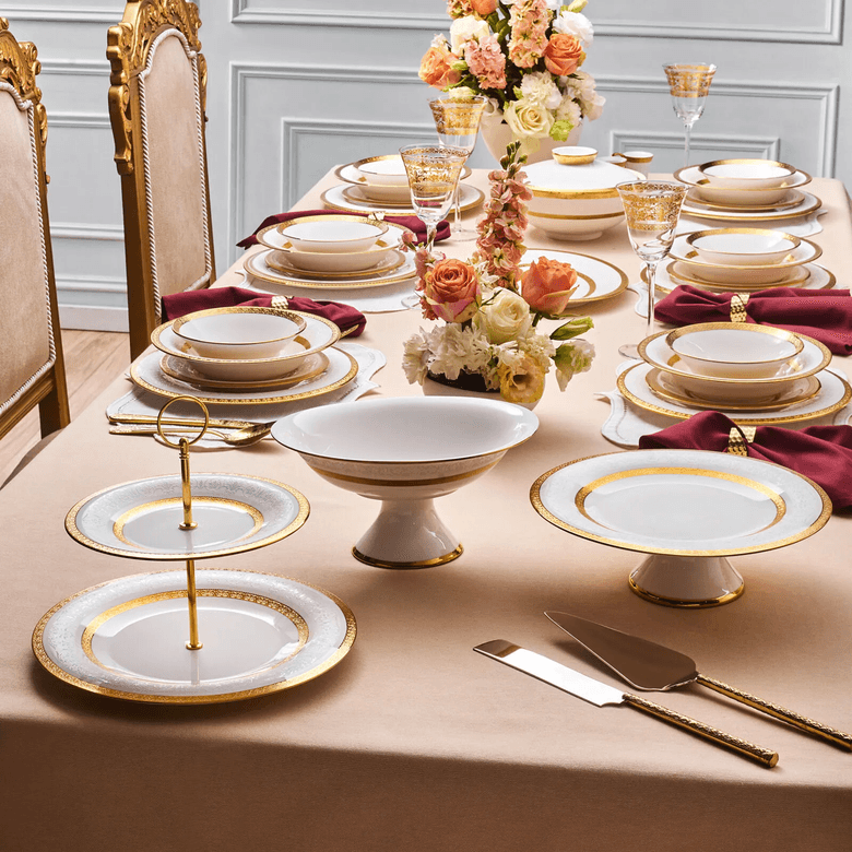 Karaca gfdhgbnn Royal Bone Victoria Ayaklı Gondol Gold