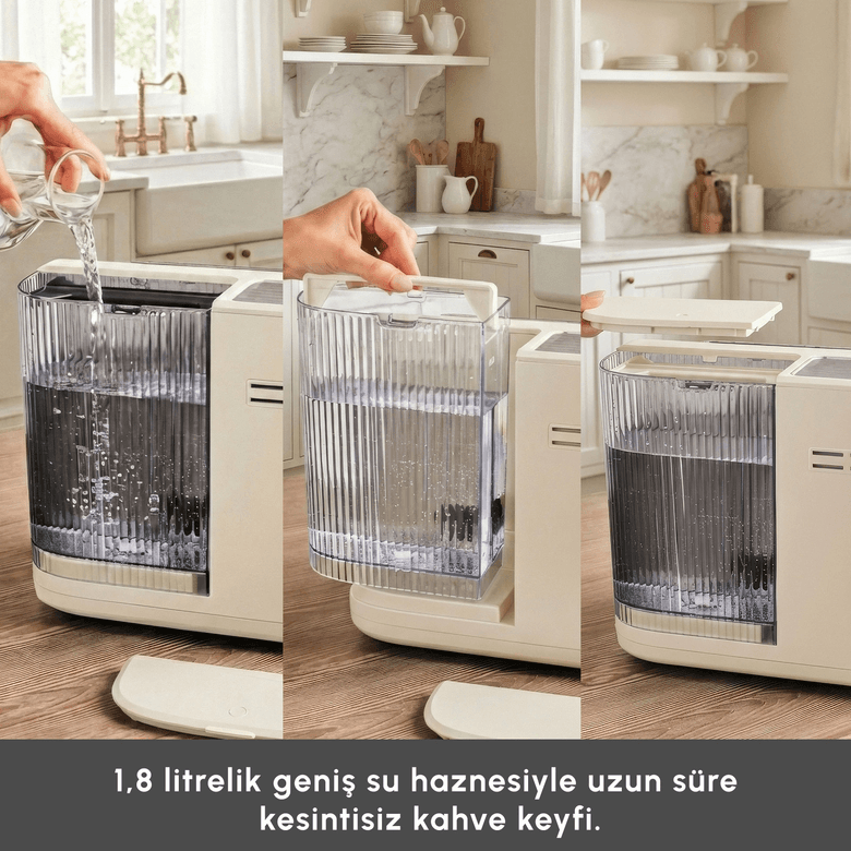 Karaca gıogeıoegıoj Hatır Perfetto Espresso Ve Türk Kahvesi Makinesi Starlight