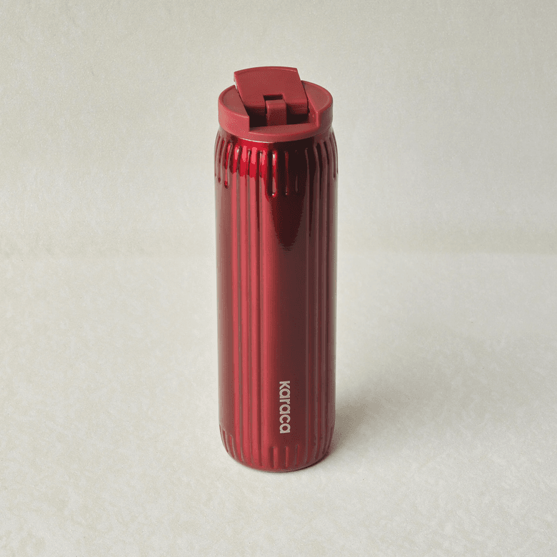 Karaca gjryktuggjnghj Rimo Sızdırmaz Çelik Termos 600 Ml Kırmızı