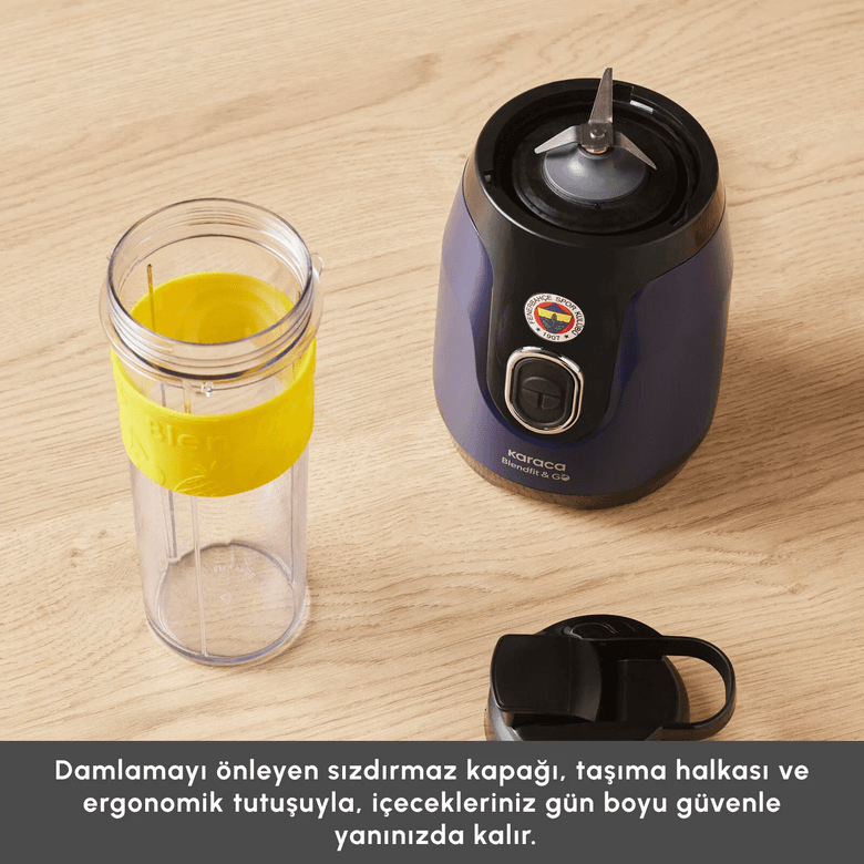 Karaca gopjıoıojkhgr X Fenerbahçe Lisanslı Blendfit Go Personal Kişisel Smoothie Blender