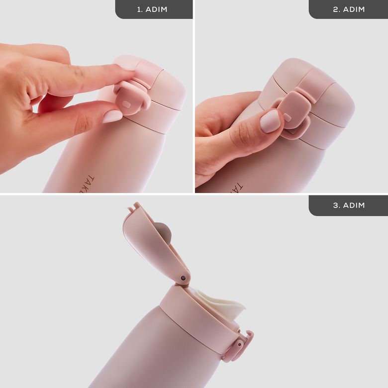 Karaca gyhbıhhıugygy Skyfall Çelik Sızdırmaz Termos Pembe 350 Ml