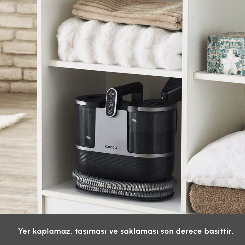 Karaca htgkorhoıj Vantuz Deepclean Buharlı Halı Ve Koltuk Yıkama Makinesi Antrasit