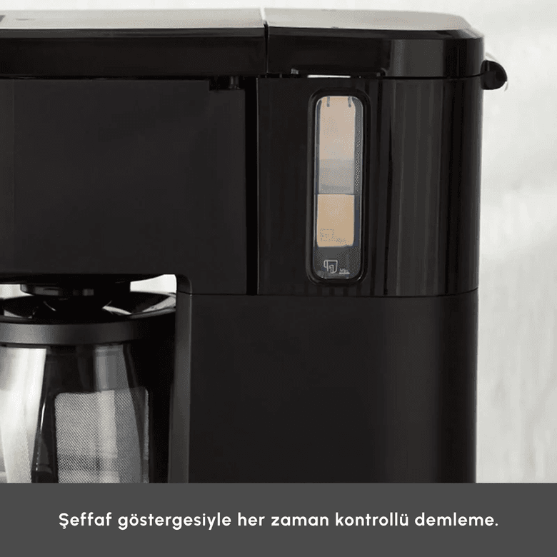 Karaca IOUJHIUHJTR Just Coffee Aroma 2 In 1 Filtre Kahve Ve Çay Demleme Makinesi Inox