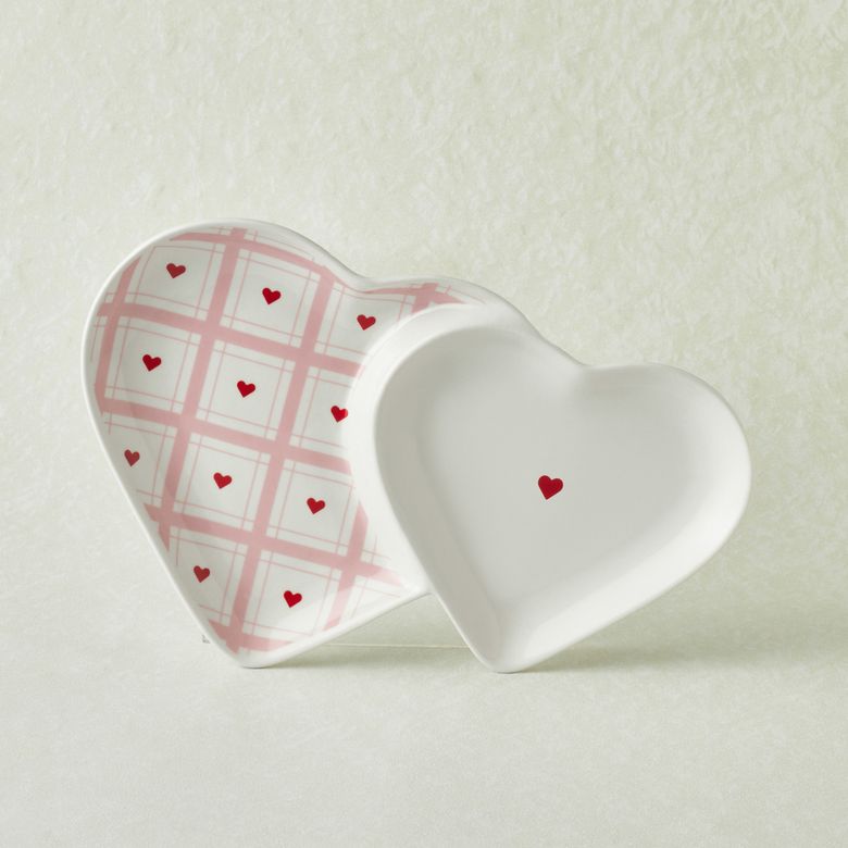 Karaca juhujtfyf Heart To Heart Sunumluk Çizgili 26 Cm