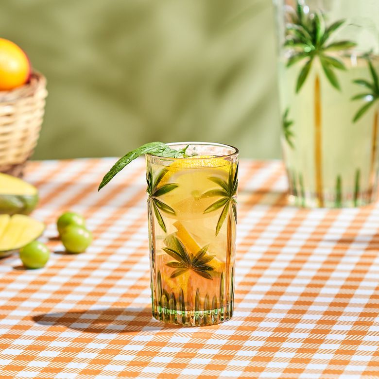 Karaca POPFCHKH Palmiyeli Meşrubat Bardağı 400 Ml