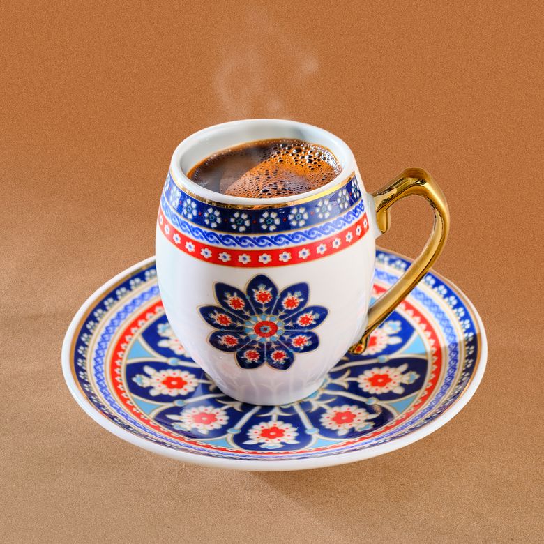 Karaca rsghhhhhhhmjg Söğüt 6 Kişilik Kahve Fincan Takımı 90 Ml