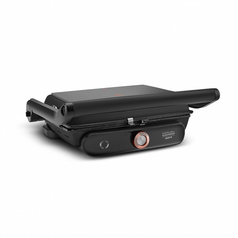 Karaca rtojjortgh Gastro Grill Glass Premium 2400W Tost Ve Izgara Makinesi Mat Siyah