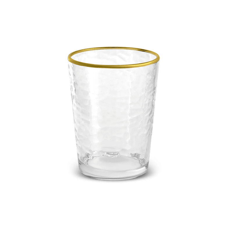 Karaca rufyyyftydjry Akroma Transparent Su Bardağı 435 Ml Gold