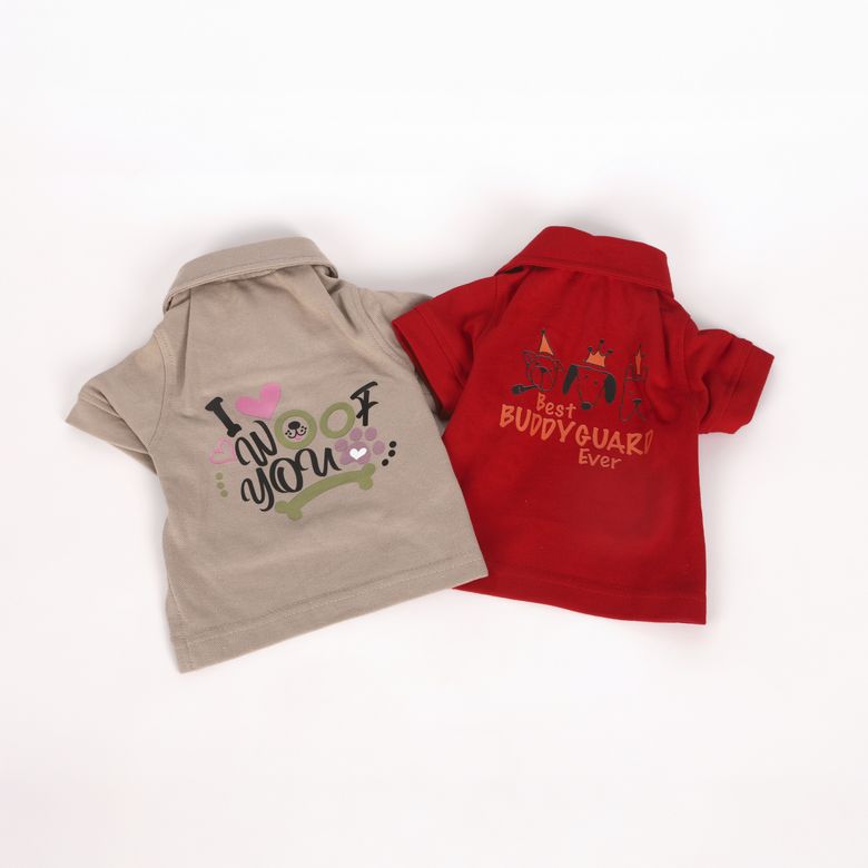 Karaca RUTTYTYET X Pati I Woof You T-Shirt Xl Beden Vizon