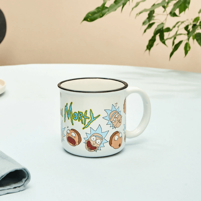 Karaca RYERTGFDH Rick And Morty Beyaz Kupa 400 Ml