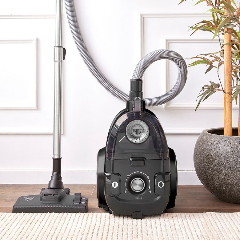 Karaca thpohjtıogn Vantuz High Force F2 Matte Black Silver Elektrikli Süpürge