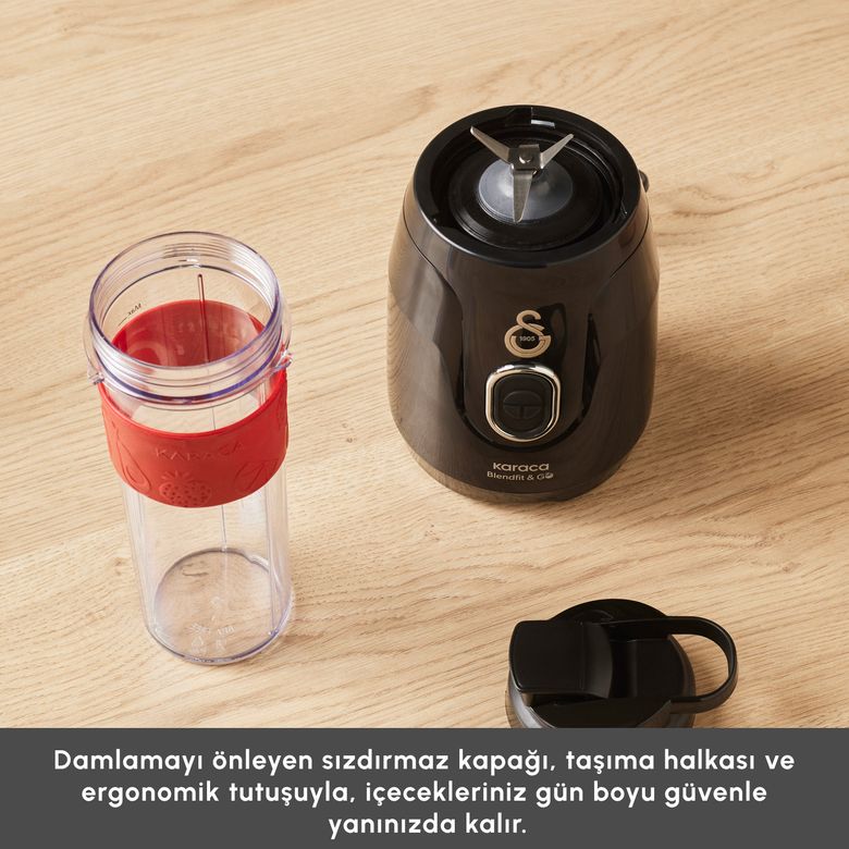 Karaca trıujhuıj X Galatasaray Lisanslı Blendfit Go Personal Kişisel Smoothie Blender