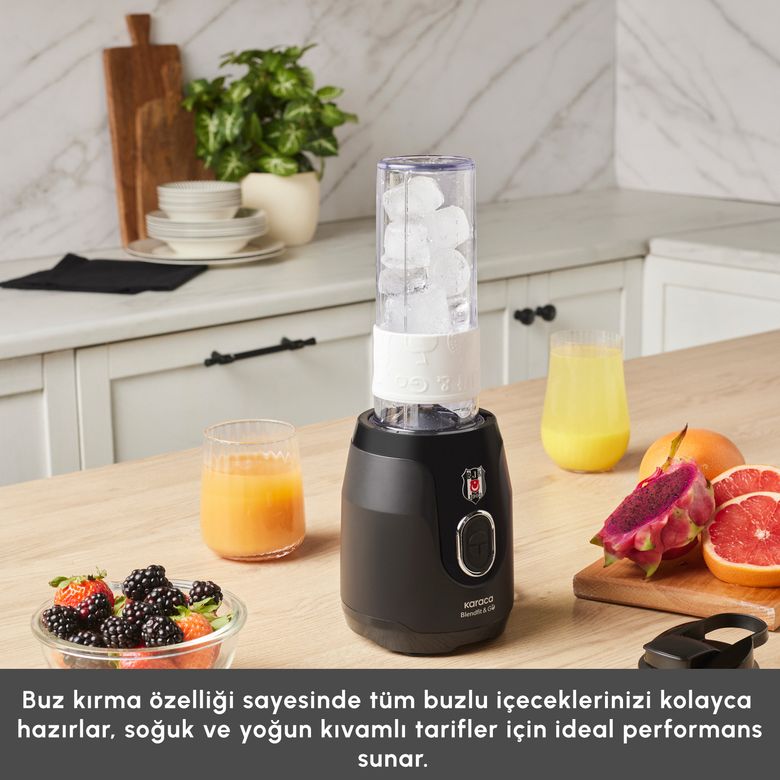 Karaca trkthrky X Beşiktaş Lisanslı Blendfit Go Personal Kişisel Smoothie Blender