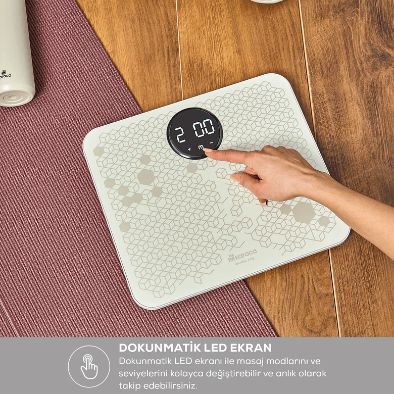 Karaca uDfsneal0M Formscale 2 In 1 Masaj Yapabilen Baskül