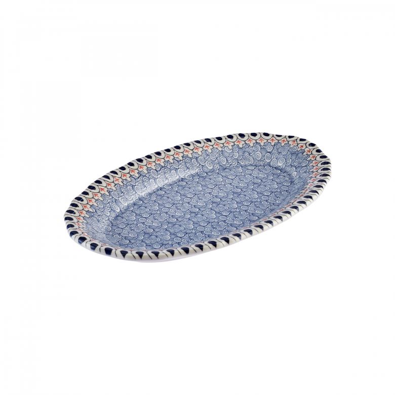 Karaca yutıukh New Mai Selçuklu Serisi Oval Tabak 27 Cm