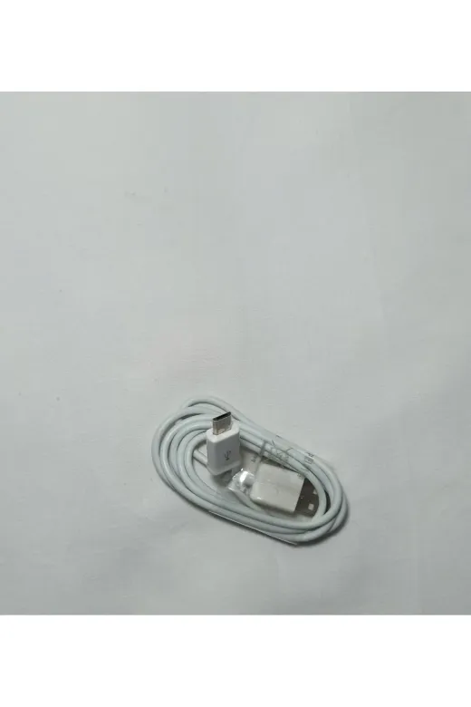 Karahanlı Butik KBLSDMRKSZ-MB-3 1 Metre Beyaz Kablo - Micro Usb To Usb