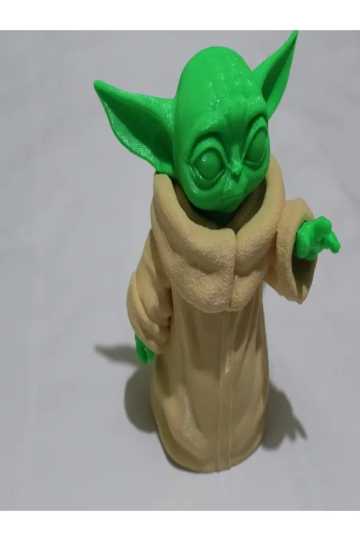 KARAHİSAR KULUÇKA KRH3DBAYOOYFİ3 3D Baby Yoda Oyuncak Figürü