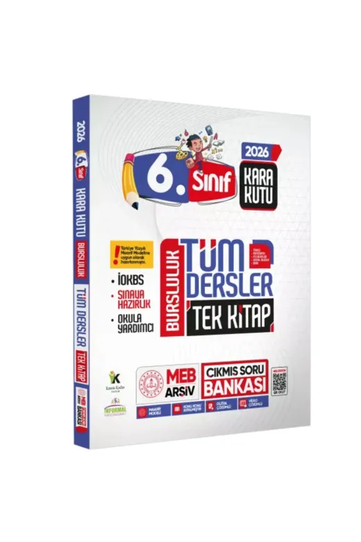 Karakutu Yayınları 6SINIFiokbs6lıTıpkıTekKitap 2026 6.sınıf İokbs Paket 7Lı Tıpkı Basım/tüm Dersler Tek Kitap Çözümlü Çıkmış Soru Bankası 2Li Set