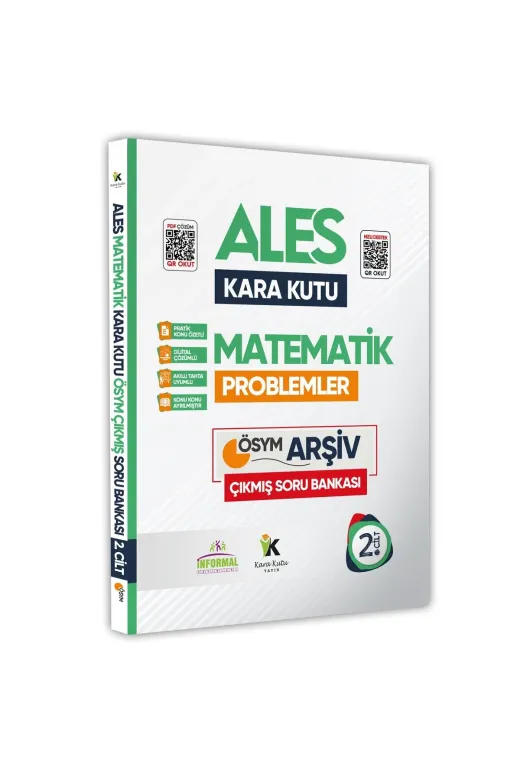 Karakutu Yayınları ALESParagrafPRBLMSET4048 Ales Paragraf Ve Problemler Kara Kutu Konu Özetli D. Çözümlü Ösym Çıkmış Soru Bankası 2Li Set