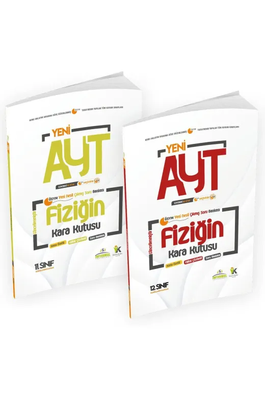 Karakutu Yayınları AYTFIZIK2LISET4046 Yks Ayt Fiziğin Kara Kutusu 2Li Set Konu Özetli Dijital Çözümlü Ösym Soru Bankası Paket Set