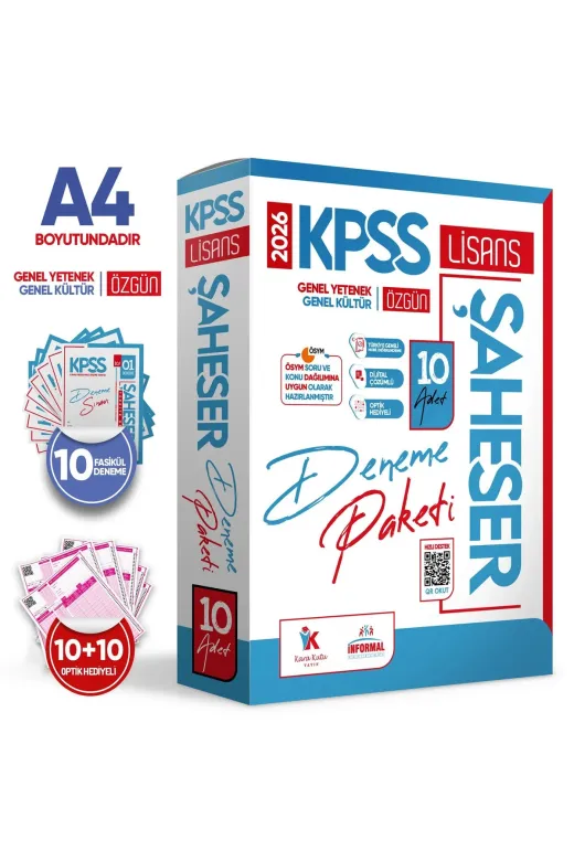 Karakutu Yayınları KPSSfullDNM6PKT4046 2026 Kpss Full 6Lı Özgün-Tıpkı-Karma-Çıkmış-Manifesto Güncel Türkiye Geneli Çözümlü Deneme Paketi