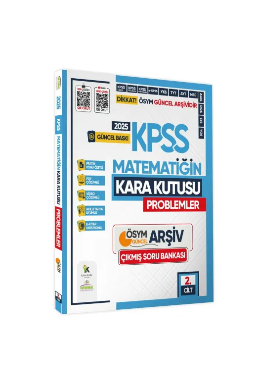 Karakutu Yayınları KPSSGYGKavantajSET4050 2025 Kpss Kara Kutu Gy-Gk Avantaj Set Çıkmış Soru Bankası Konu Özetli Dijital Çözümlü