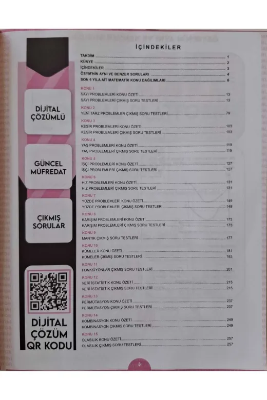 Karakutu Yayınları KPSSMAT2C4048 Kpss Matematiğin Kara Kutusu 2. Cilt Problem K.ö. Dijital Çözümlü Ösym Çıkmış Soru Bankası