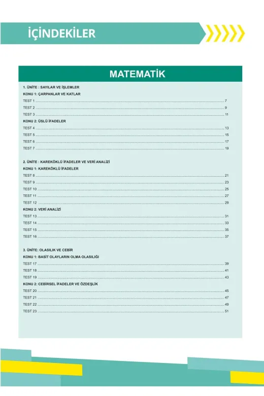 Karakutu Yayınları LGSSon7Mat 2026 Lgs 8.sınıf Matematik Karakutu Meb Çıkmış Soru Modülü Dijital Çözümlü Konu Konu Son 8 Yıl