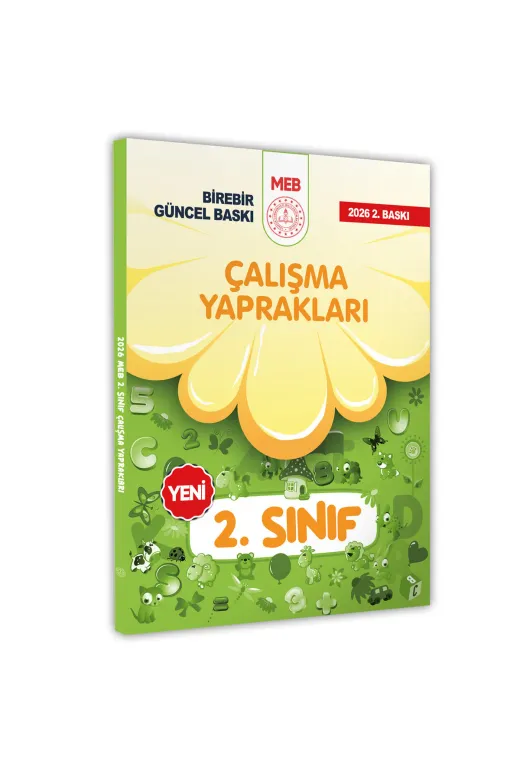Karakutu Yayınları MEB2sınıfCalismaYapraklari 2026 Meb İlkokul 2.sınıf Çalışma Yaprakları Tüm Dersler Etkinlikli Eğlenceli S. Bankası Baski Ücreti