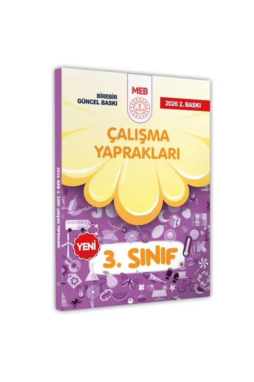 Karakutu Yayınları MEB3sınıfCalismaYapraklari 2026 Meb İlkokul 3.sınıf Çalışma Yaprakları Tüm Dersler Etkinlikli Eğlenceli S. Bankası Baski Ücreti