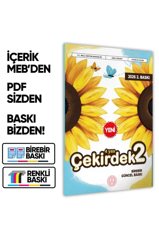 Karakutu Yayınları MEB4YasCekirdek2 2026 4 Yaş Okul Öncesi Meb Etkinlik Kitabı Çekirdek 2 Eğlenceli Ve Öğretici Aktiviteler Baski Ücreti