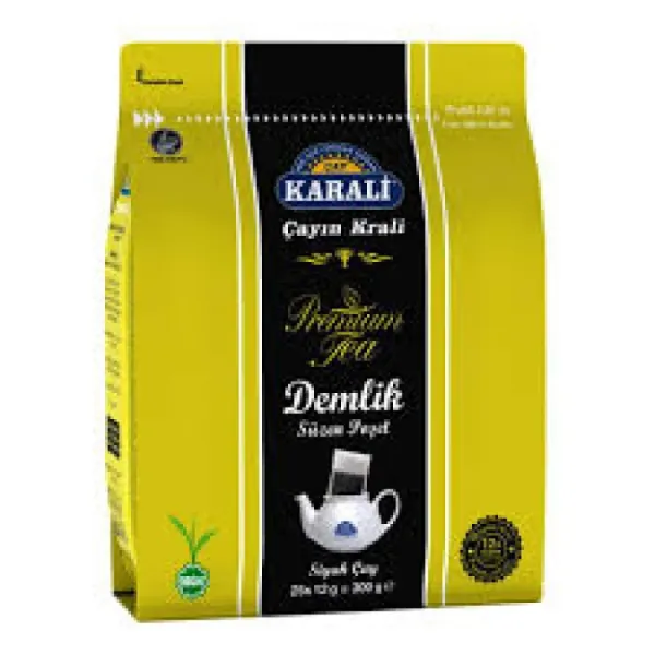 KARALİ ÇAY DEMLİK POŞET 25 Lİ 300 GR