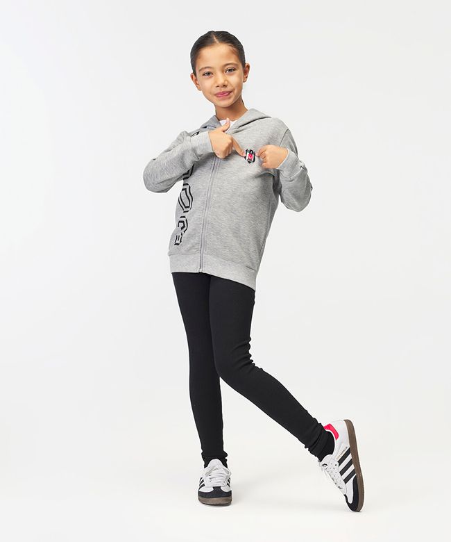 Kartal Yuvası 6526272T3 Beşiktaş Jr Kapüşonlu Fermuarlı Sweatshirt