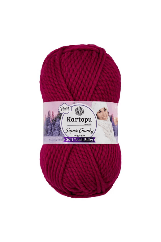 Kartopu RT-1S74RAB788 1 Adet Super Chunky Kalın Kışlık El Örgü Ipliği 100 Gr K799