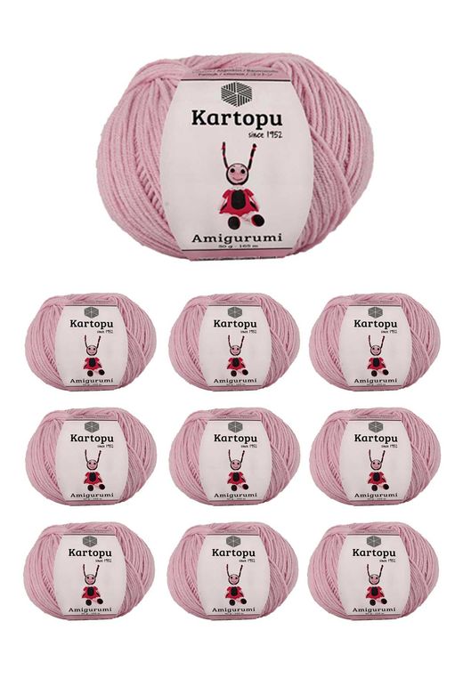 Kartopu RT-RYL-10ARKTMGM768 10 Adet Amigurumi El Örgü İpi 50Gr 768