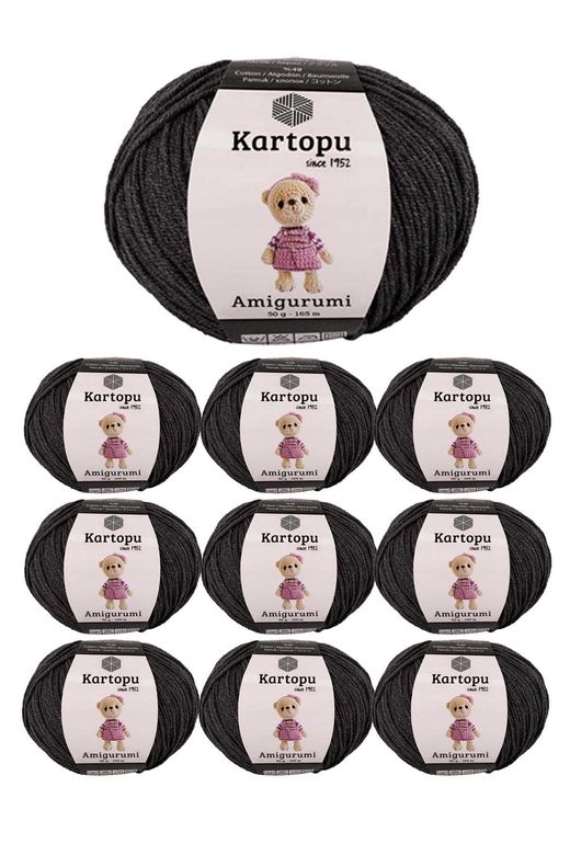 Kartopu RT-RYL-10ARKTMGM995 10 Adet Amigurumi El Örgü İpi 50Gr 995