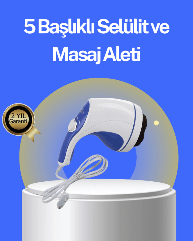Kas Rahatlatıcı ve Yağ Yakma Masaj Makinesi – Hız Ayarlı