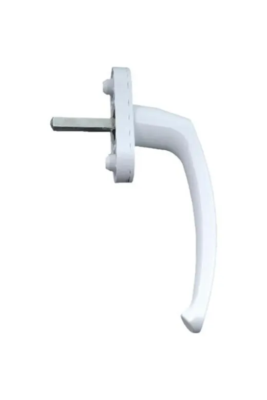 KATAR 1003168 Plastik Pencere Kolu Alüminyum Beyaz Renk - Kapı Kolu
